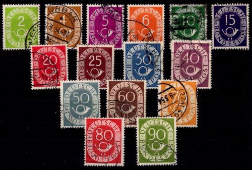 BRD 123-138 gestempelt