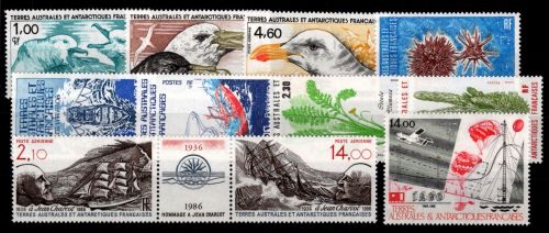 franz. Antarktis (TAAF) Jahrgang 1986 postfrisch