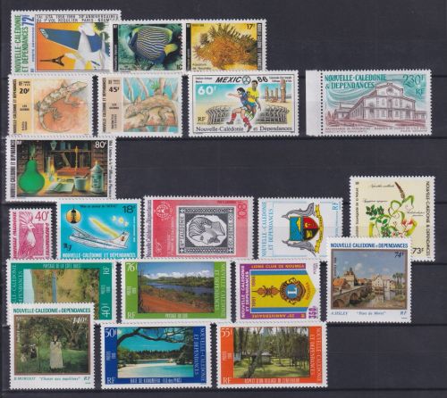 Neukaledonien Jahrgang 1986 postfrisch