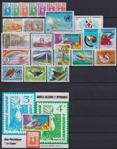 Neukaledonien Jahrgang 1985 postfrisch