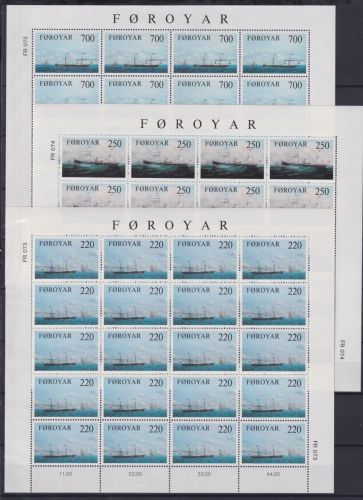 Färöer 79-81 postfrisch