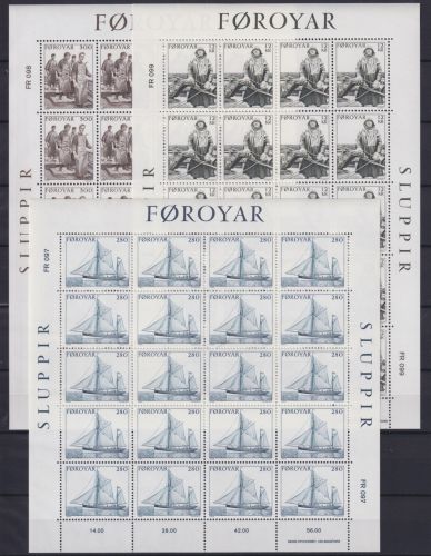 Färöer 103-105 postfrisch