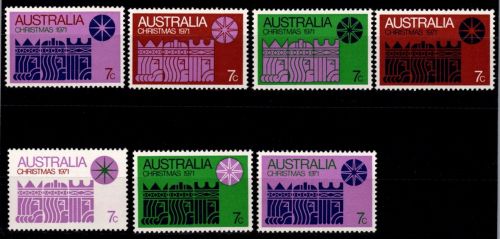 Australien 479-485 postfrisch