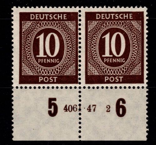 Alliierte Besetzung 918 HAN postfrisch H 4061.47 2 #OH103