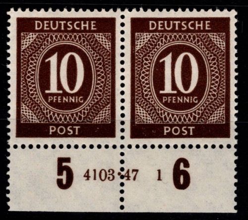 Alliierte Besetzung 918 HAN postfrisch H 4103.47 1 #OH107