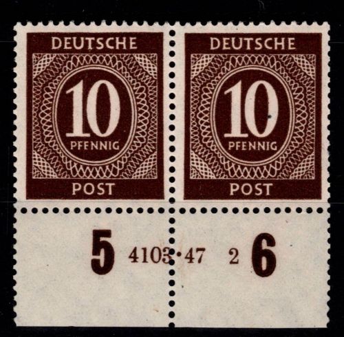 Alliierte Besetzung 918 HAN postfrisch H 4103.47 2 #OH108
