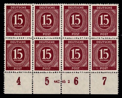 Alliierte Besetzung 921 HAN postfrisch H 442.45 2 #OH125