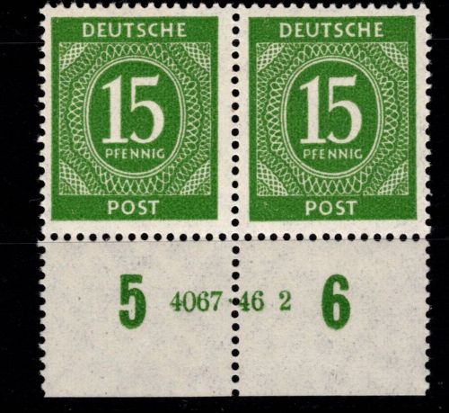 Alliierte Besetzung 922 HAN postfrisch H 4067.46 2 #OH131