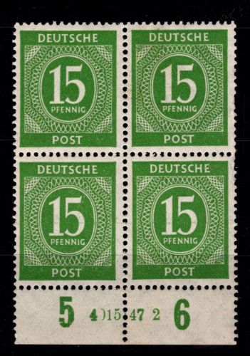 Alliierte Besetzung 922 HAN postfrisch H 4015.47 2 #OH132