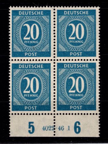 Alliierte Besetzung 924 HAN postfrisch H 4022.46 1 #OH144
