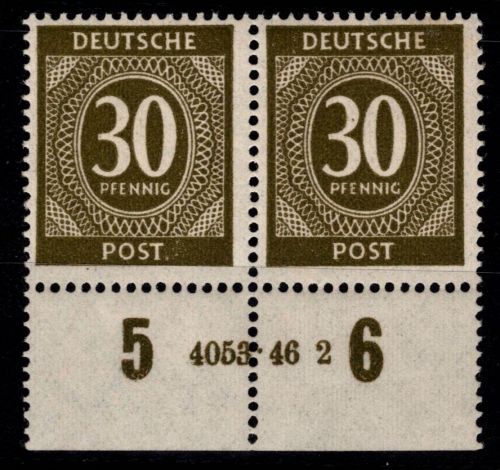 Alliierte Besetzung 928 HAN postfrisch H 4053.46 2 #OH160