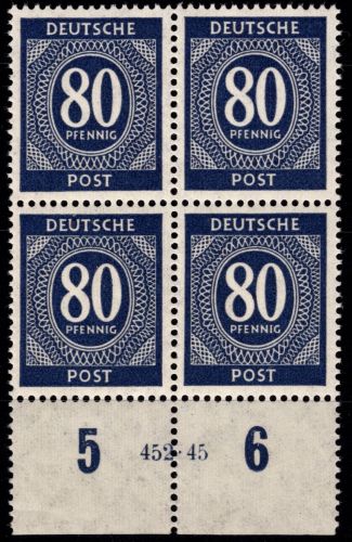 Alliierte Besetzung 935 HAN postfrisch H 452.45 #OH191