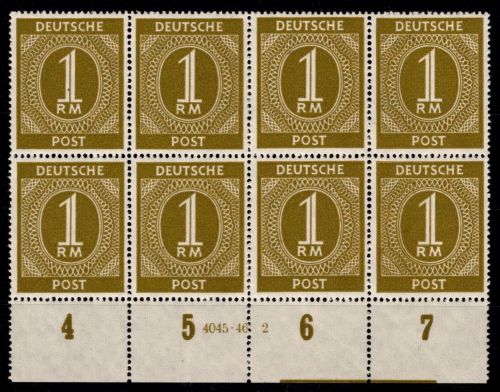 Alliierte Besetzung 937 HAN postfrisch H 4045.46 2 #OH203
