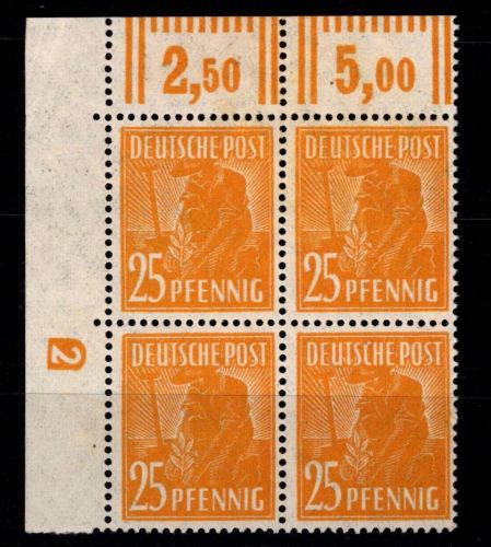 Alliierte Besetzung 952 DZ postfrisch DZ 2 negativ #OH215