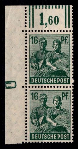 Alliierte Besetzung 949 DZ postfrisch DZ 7 negativ #OH244