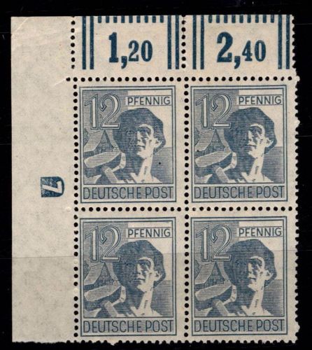 Alliierte Besetzung 947 DZ postfrisch DZ 7 negativ #OH250