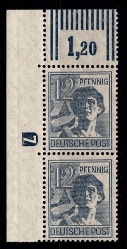 Alliierte Besetzung 947 DZ postfrisch DZ 7 negativ #OH252