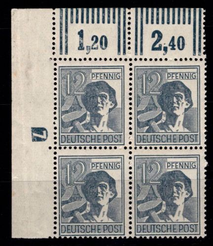 Alliierte Besetzung 947 DZ postfrisch DZ 7 negativ #OH253