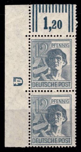 Alliierte Besetzung 947 DZ postfrisch DZ 4 negativ #OH264