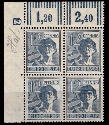 Alliierte Besetzung 947 DZ postfrisch DZ 2 negativ #OH271