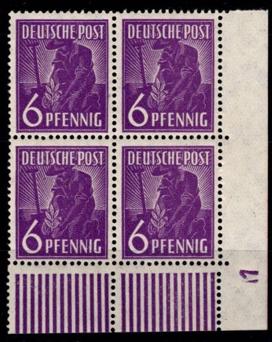 Alliierte Besetzung 944 DZ postfrisch DZ 1 positiv #OH292