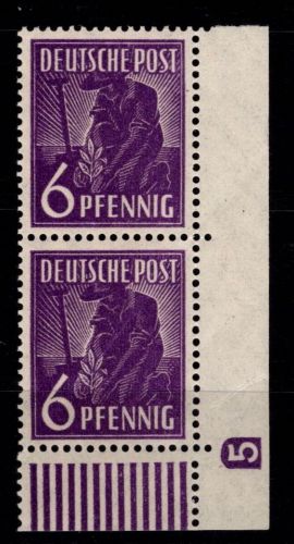 Alliierte Besetzung 944 DZ postfrisch DZ 5 negativ #OH304