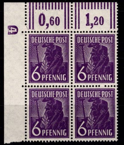 Alliierte Besetzung 944 DZ postfrisch DZ 4 negativ #OH306