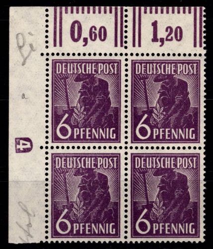 Alliierte Besetzung 944 DZ postfrisch DZ 4 negativ #OH307