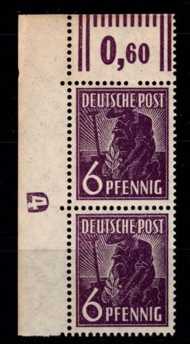 Alliierte Besetzung 944 DZ postfrisch DZ 4 negativ #OH309