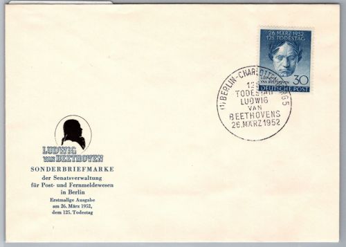 Berlin 87 als Ersttagsbrief FDC Sonderstempel #OF256