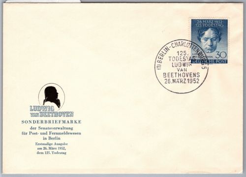 Berlin 87 als Ersttagsbrief FDC Sonderstempel #OF257