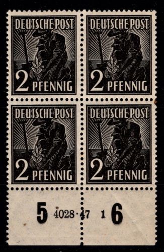 Alliierte Besetzung 943 HAN postfrisch H 4028.47 1 #OH501