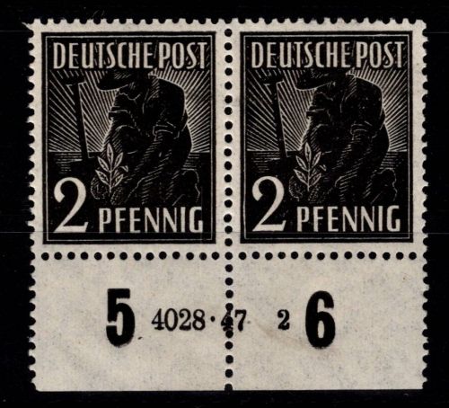 Alliierte Besetzung 943 HAN postfrisch H 4028.47 2 #OH512