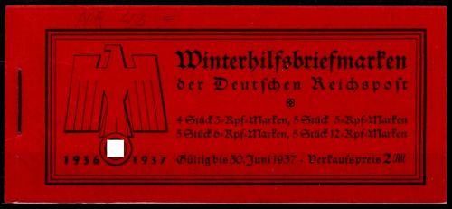 Deutsches Reich MH 43 postfrisch #OF825