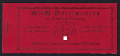 Deutsches Reich MH 45 postfrisch #OF828