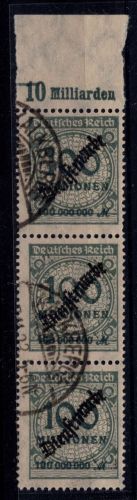 Deutsches Reich D 82 (3x) P OR postfrisch Attest Weinbuch #OF846