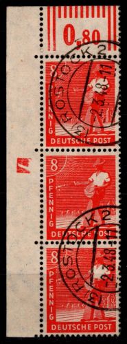 Alliierte Besetzung 945 DZ gestempelt 7 negativ, geprüft Schlegel BPP #OH611