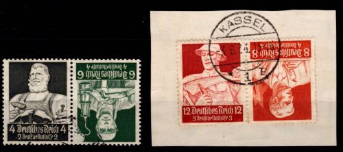 Deutsches Reich K 23, K 24 gestempelt #NI137