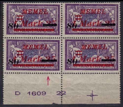 Memel 120 II Bru postfrisch Kurzbefund Haslau BPP #OH746