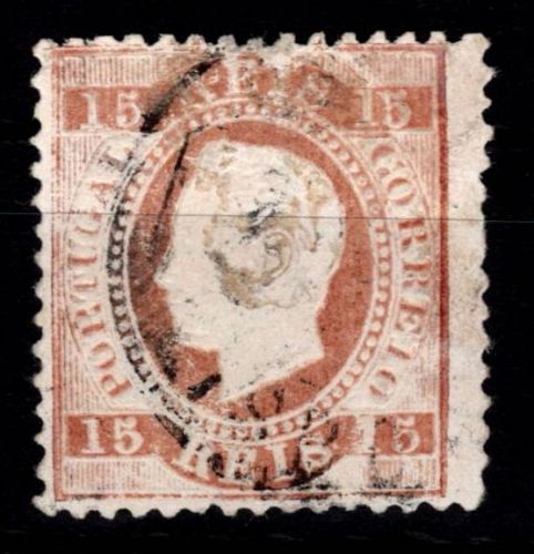 Portugal 36 B gestempelt Mängel Zähnung #OI335