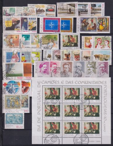 Portugal Jahrgang 1979 mit 1428-1471 gestempelt #OB060