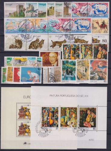Portugal Jahrgang 1988 mit 1739-1771 gestempelt #OB069