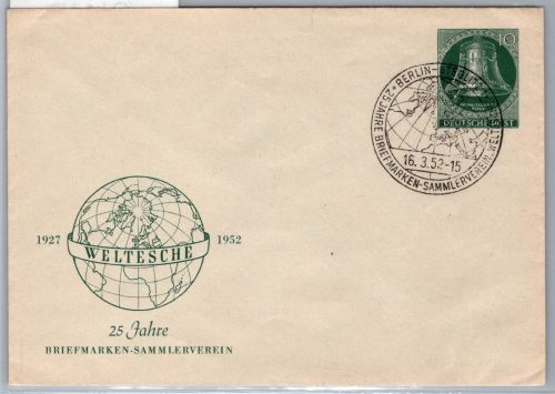 Berlin PU 12 als Ganzsache Sonderstempel #OI417