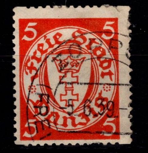 Danzig 193 D gestempelt #OJ018