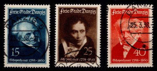 Danzig 281-283 gestempelt #OJ019