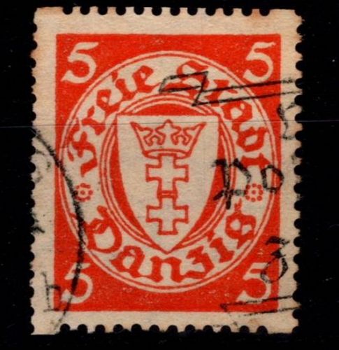 Danzig 193 D gestempelt