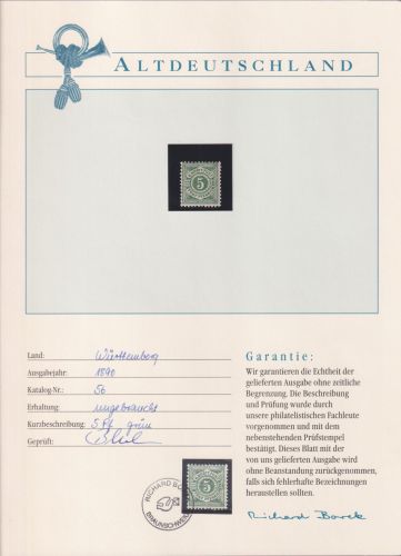 Württemberg 56 postfrisch