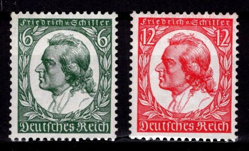 Deutsches Reich 544-545 postfrisch 6 Pf geprüft Schlegel BPP #OF179