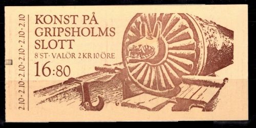 Schweden MH 123 gestempelt #ON003