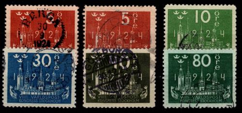 Schweden Lot ex 144-155 gestempelt #OI576